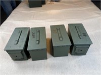 4 AMMO BOXES