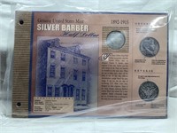 UNITED STATES MINT SILVER BARBER HALF / 1909 PENNY