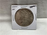 1900 UNITED STATES AU SILVER MORGAN DOLLAR