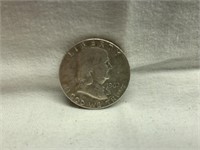 1962 UNITED STATES SILVER BEN FRANKLIN HALF $1