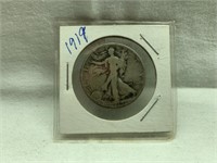 1919 UNITED STATES SILVER WALKING LIBERTY HALF