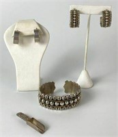 Sterling Silver Jewelry & Sugar Scoop