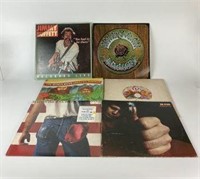 Selection of Vinyl Records