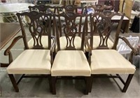 Drexel Heritage Carved Back Dining Chairs