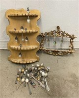 Souvenir Spoons & Gilt Spoons Display Racks