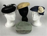 Selection of Vintage Women's Hats