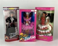 Collectible Barbies, Lot of 3