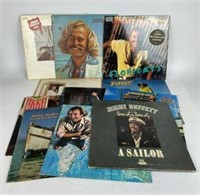 Selection of Jimmy Buffet Vinyl Records