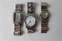 misc lot of silver watches [ not tested ]