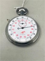 Swiss 17 J , antimagnetic stop watch - working