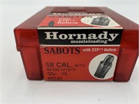 58 cal Muzzle Loading Sabbots w/ bullets 60ea