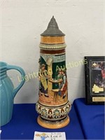 VINTAGE TWO LITER GERMAN BEER STEIN