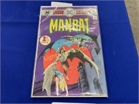 MANBAT DC COMICS NO.1 AND 2 COMIC BOOKS 25¢
