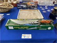 LION HEART BOWIE KNIFE BY JIM FROST