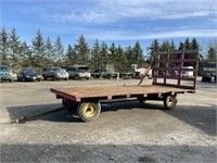 John Deere 18' Hay Wagon w/ 6L Axles