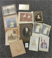 H- 12 cabinet card type photographs