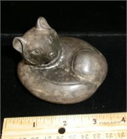 Arctic Fox bronze signed Regat by Jaques & Mary