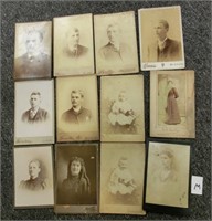 M- 12 cabinet card type photos