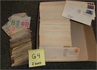 G4- US 1st day covers & sorted foreign in wax
