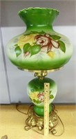 25" Gone With the Wind electric lamp with hand