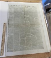 Civil War Newspaper New York Herald Feb.25th 1
