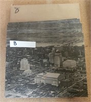 B-  100 jumbo postcards Airview St.Louis c.1940