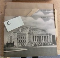 E-  100 jumbo postcards The Municipal Auditorium