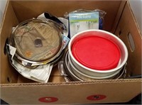 Box of Bakeware & Misc