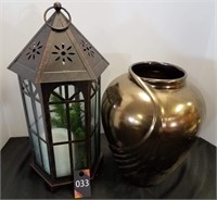 Lantern & Vase