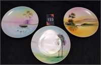 Hand Painted Nippon Plates