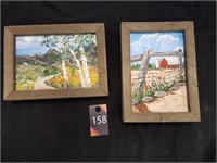 Wood Framed Paintings