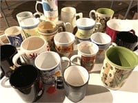 Large Lot of Assorted Mugs