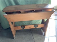 Drop leaf side table