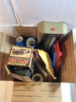 Box of miscellaneous items