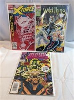 Lot of 3 comic books