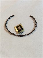 Solid copper bracelet