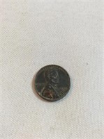 1943D  steel wheat penny