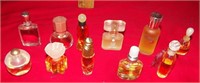 Lot of 11 Miniature Perfumes