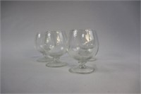 Small snifter glasses