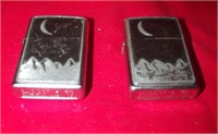 2 Moon/Mountains Lighters