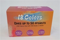 Tie-Dye Kit: 18 Colors