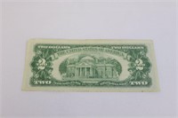 Red Seal $2 Bill, 1963