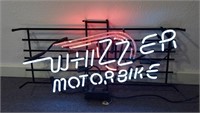 Whizzer Motorbike neon sign