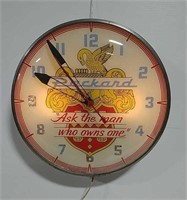 Packard wall clock