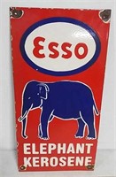 SSP.Esso elephant kerosene sign