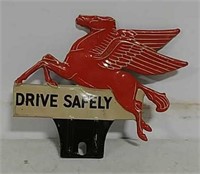 SST,Pegasus drive safely embossed badge