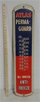 Atlas tin thermometer