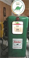 Sinclair Dino globe gas pump