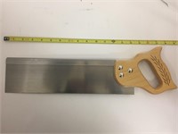 (12x bid) Wooden Handle Back Saw