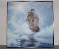 Painting - Ship in the Fog